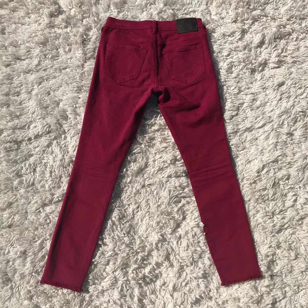 🌻Red true religion size 24 jeans - Picture 3 of 12